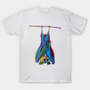 Spooky Hanging Bat T-Shirt